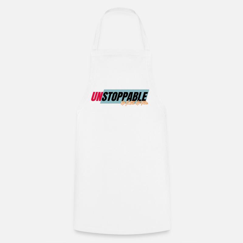 Inarrêtable Sans Limites - Tablier de cuisine - blanc
