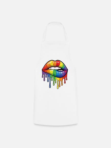 Pride Month LGBT – Stolz! - Kochschürze - Weiß