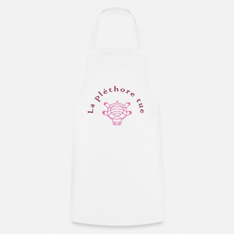 The plethora kills Rose - Cooking Apron - white