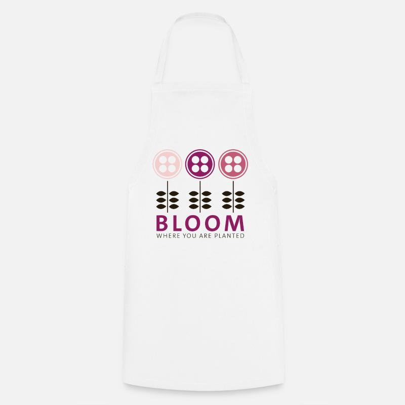Bloom - Cooking Apron - white