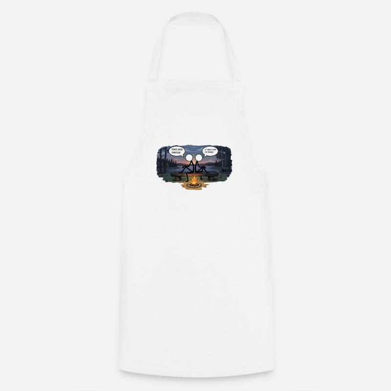 Savo Guys Duo 20 Tango - Cooking Apron - white