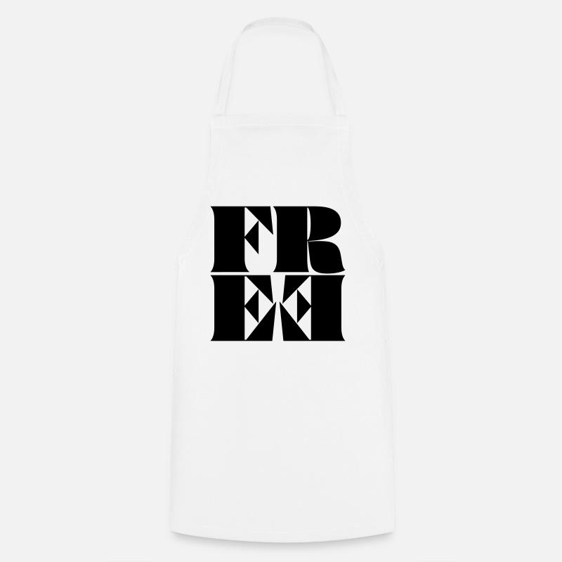 Free - Cooking Apron - white