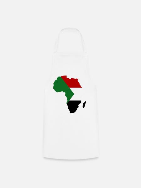 Sudan_Flagge_Afrika - Kochschürze - Weiß