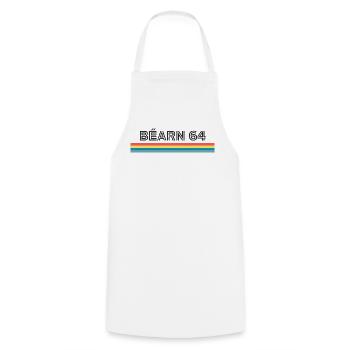 Bearni 64 T-Shirt Cadeau Humour - Tablier de cuisine - blanc - Devant - AI Model Male 185 dark (185cm)