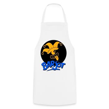 Barjot  - Tablier de cuisine - blanc - Devant - AI Model Male 185 dark (185cm)
