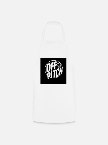Off the Pitch Circle Logo - Kochschürze - Weiß