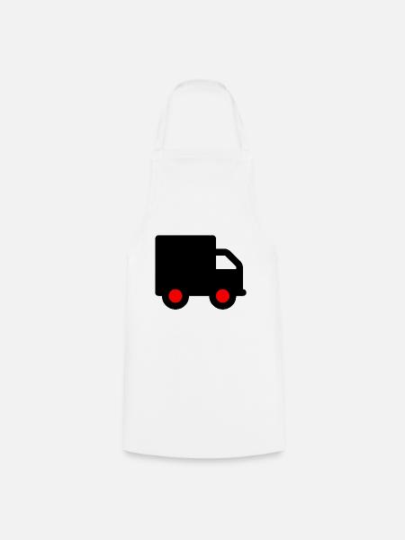 Truck - Kochschürze - Weiß