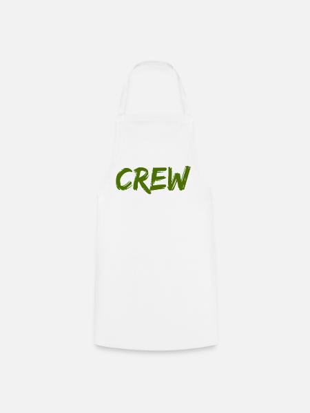 crew- - Kochschürze - Weiß