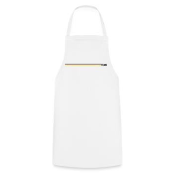 Team Germany Line - Cooking Apron - white - Front - AI Model Male 185 dark (185cm)