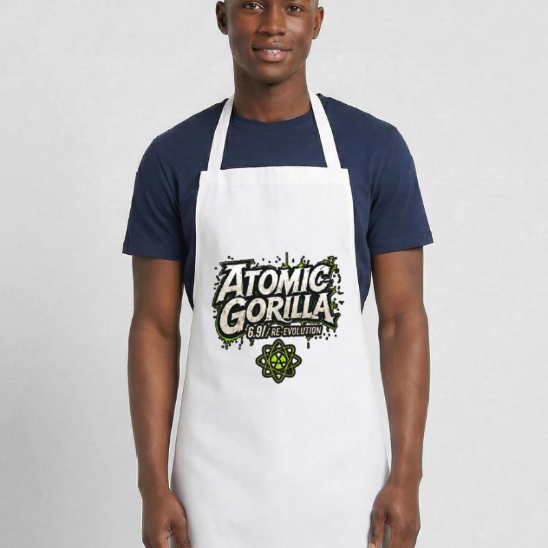 Réévolution du gorille atomique Tablier de cuisine