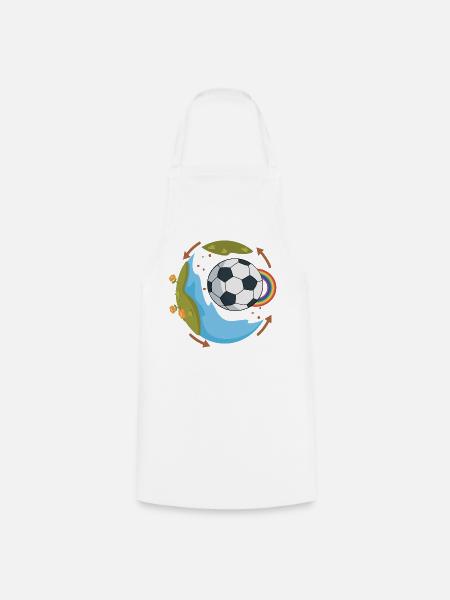 Fußball Event - Kochschürze - Weiß