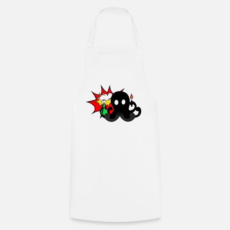Science Explosion - Cooking Apron - white