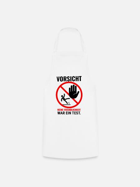 Meine Freundlichkeit nicht verfügbar - Kochschürze - Weiß