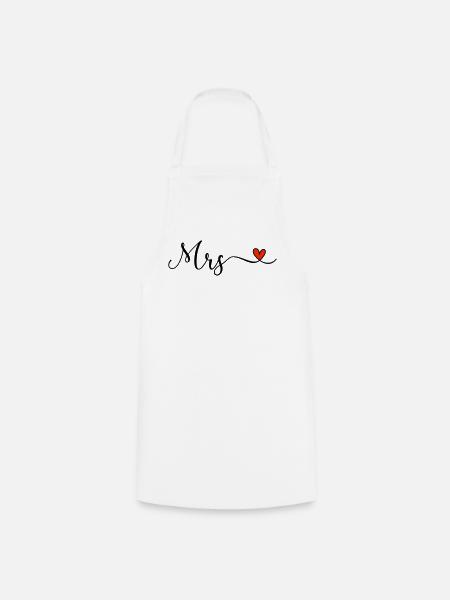Mrs - Kochschürze - Weiß