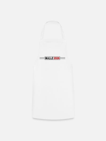 Malle 2026 - Kochschürze - Weiß