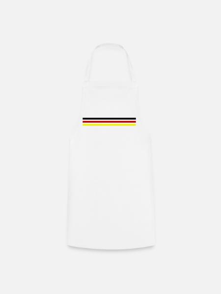 Deutschland Fahne - Kochschürze - Weiß