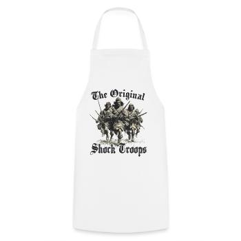 Scottish Warriors Jacobits Highland Games Fans - Tablier de cuisine - blanc - Devant - AI Model Male 185 dark (185cm)