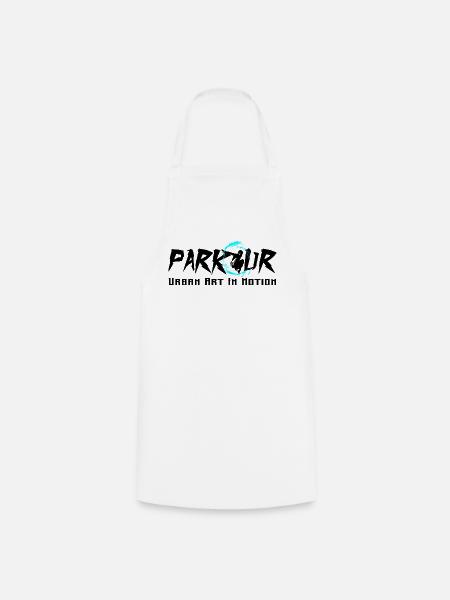 Parkour - Kochschürze - Weiß
