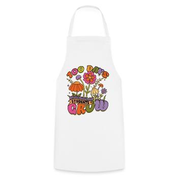 Watching My Students Grow Garden - Cooking Apron - white - Front - AI Model Male 185 dark (185cm)
