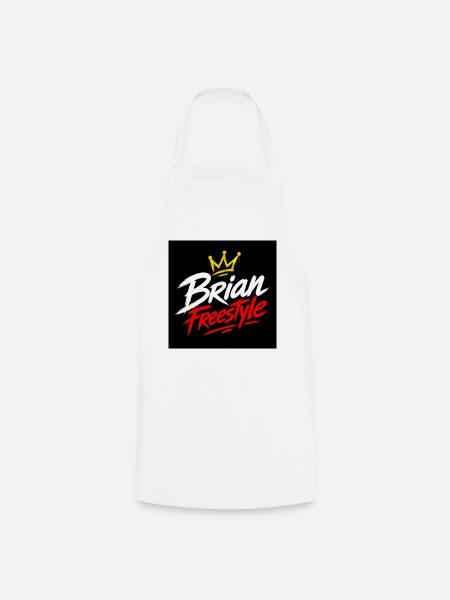Brian Freestyle-Krone - Kochschürze - Weiß