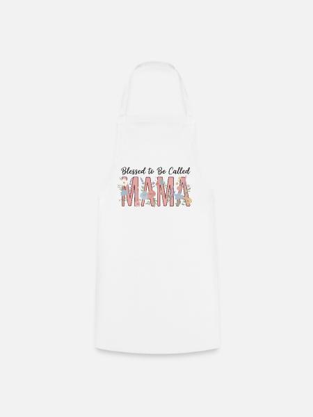 Mama - Kochschürze - Weiß