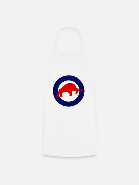 Red Anteater - Kochschürze - Weiß