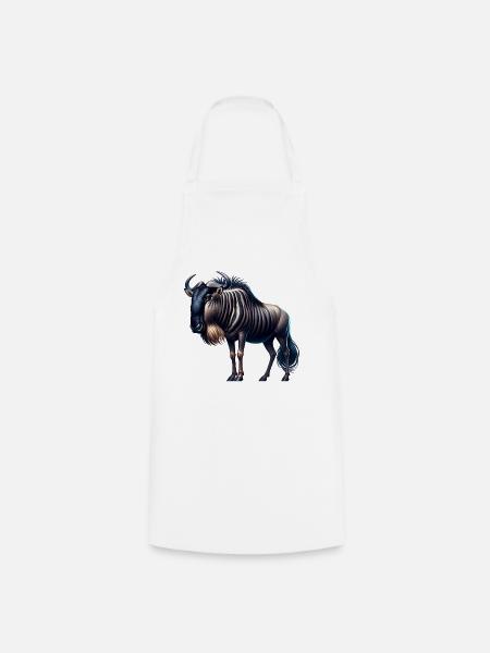 Gnu - Kochschürze - Weiß