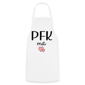 Nurse - Cooking Apron - white - Front - AI Model Male 185 dark (185cm)