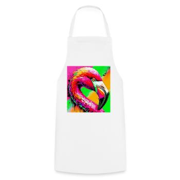 Flamant - Tablier de cuisine - blanc - Devant - AI Model Male 185 dark (185cm)