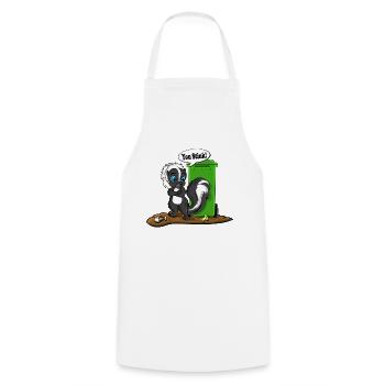 T-shirt dessin animé You Skunk Puant - Tablier de cuisine - blanc - Devant - AI Model Male 185 dark (185cm)