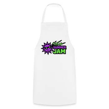 Insigne Summer Jam Sun - Tablier de cuisine - blanc - Devant - AI Model Male 185 dark (185cm)