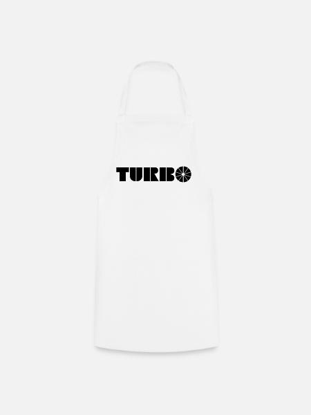 Turbo - Kochschürze - Weiß
