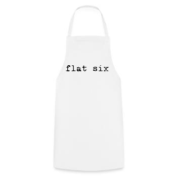 Appartement six - Tablier de cuisine - blanc - Devant - AI Model Male 185 dark (185cm)