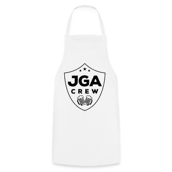 Enterrement de vie de garçon - Tablier de cuisine - blanc - Devant - AI Model Male 185 dark (185cm)
