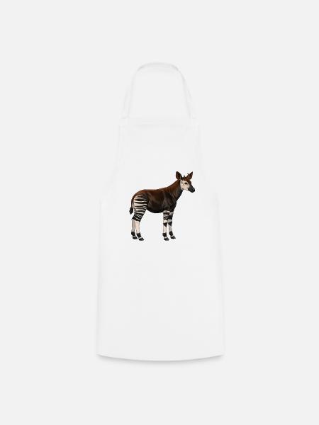 Okapi - Kochschürze - Weiß