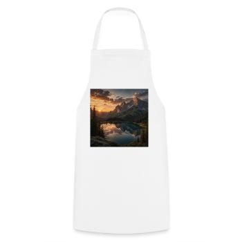 BAE3D88A-8D40-48DF-992B-F5E9E11FB074 - Cooking Apron - white - Front - AI Model Male 185 dark (185cm)
