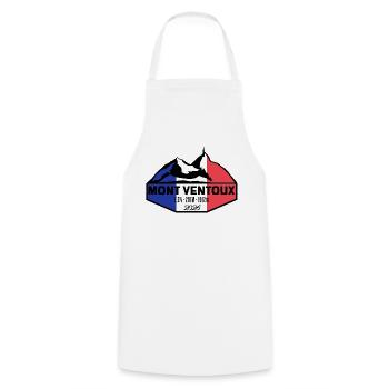 MontVentoux  2026 sticker - Kochschürze - Weiß - Vorne - AI Model Male 185 dark (185cm)