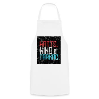 Watts Wind Tarmac - Cooking Apron - white - Front - AI Model Male 185 dark (185cm)