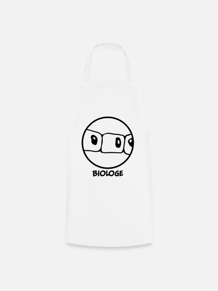 Biologe - Kochschürze - Weiß