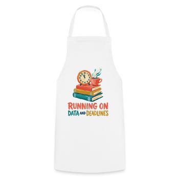 SPED Teacher Special Education Classroom Workday - Cooking Apron - white - Front - AI Model Male 185 dark (185cm)