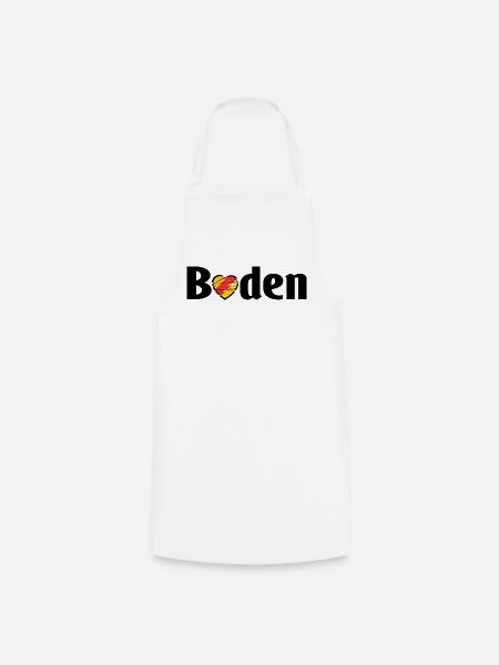 Unser Baden - Kochschürze - Weiß