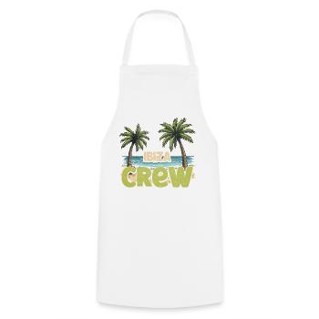 Équipage Ibiza - Tablier de cuisine - blanc - Devant - AI Model Male 185 dark (185cm)