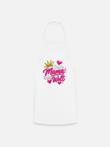 Beste Mama - Kochschürze - Weiß