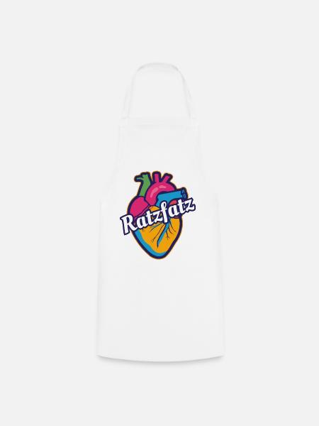 Ratzfatz - Kochschürze - Weiß