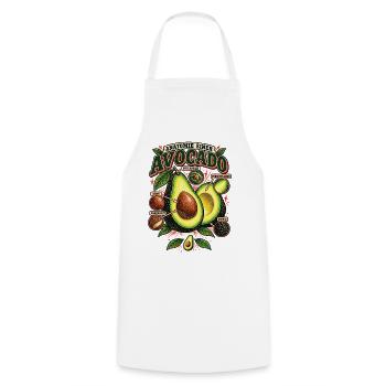 Avocado Anatomie Food Shirt - Kochschürze - Weiß - Vorne - AI Model Male 185 dark (185cm)