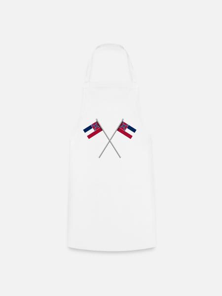 Mississippi-Flagge - Kochschürze - Weiß
