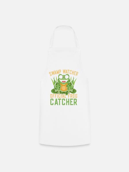 Frog Catcher Swamp Watcher Frog - Kochschürze - Weiß