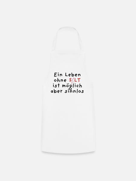 Ein Leben ohne Sylt ist möglich aber sinnlos - Kochschürze - Weiß