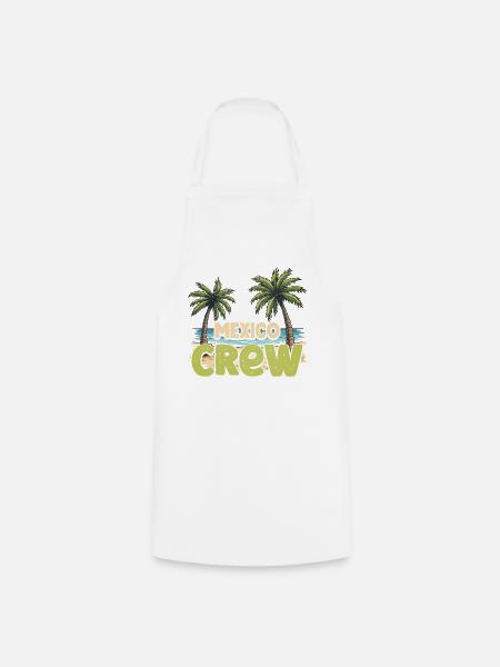 Mexiko Crew - Kochschürze - Weiß