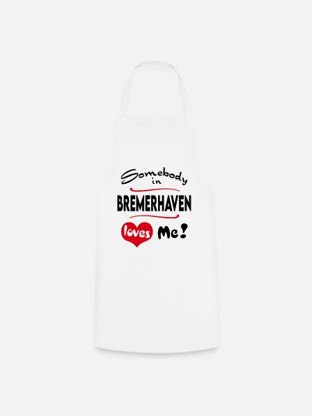 Bremerhaven Stadt Urban T-Shirt City Heimatliebe T - Kochschürze - Weiß